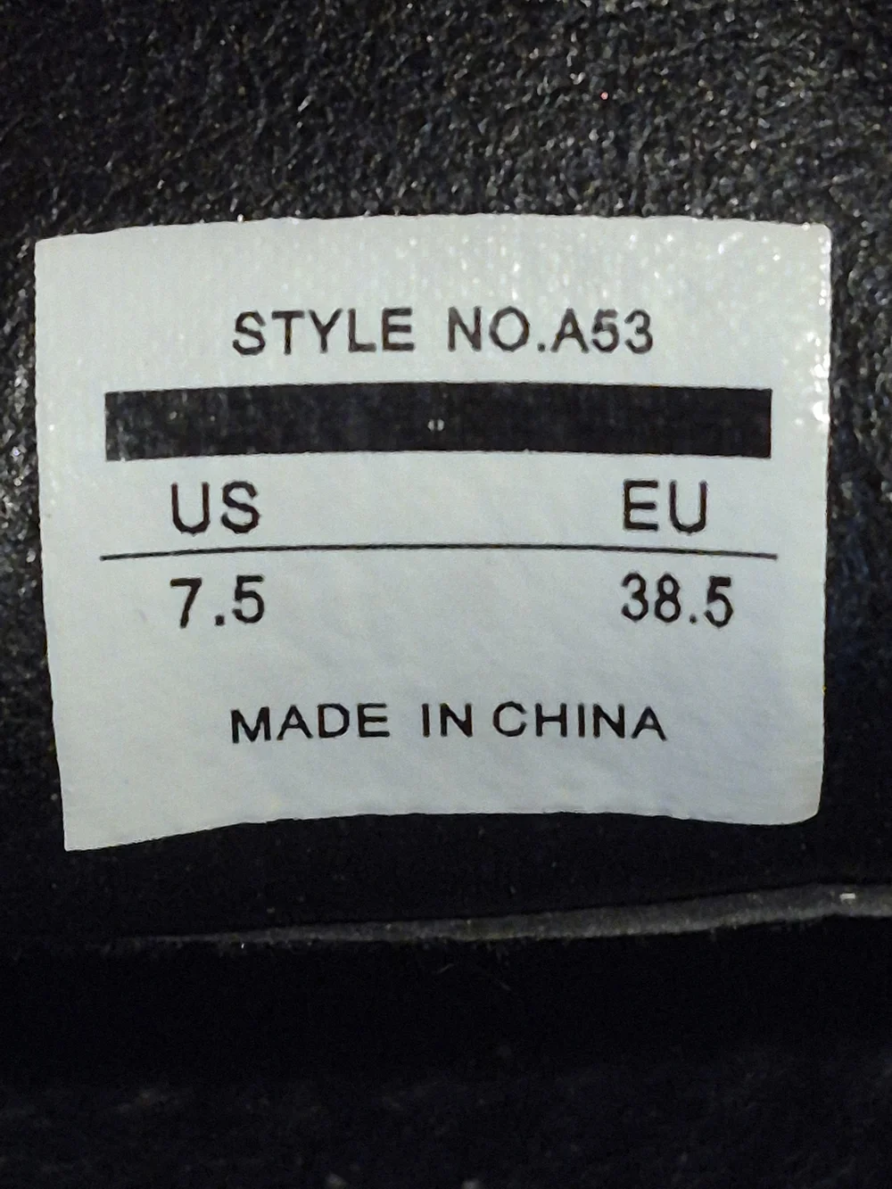 Black Chunky Platform Loafers  Women's Size US 7.5